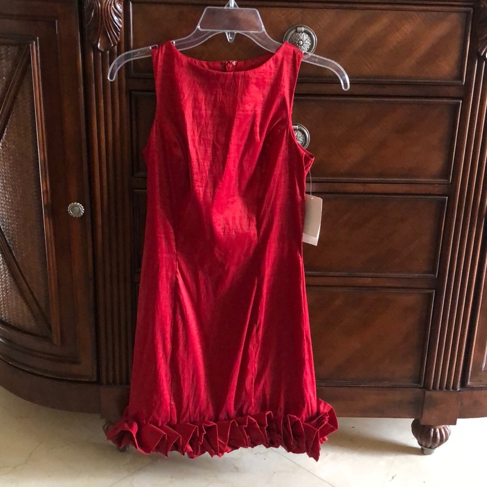 Red dress